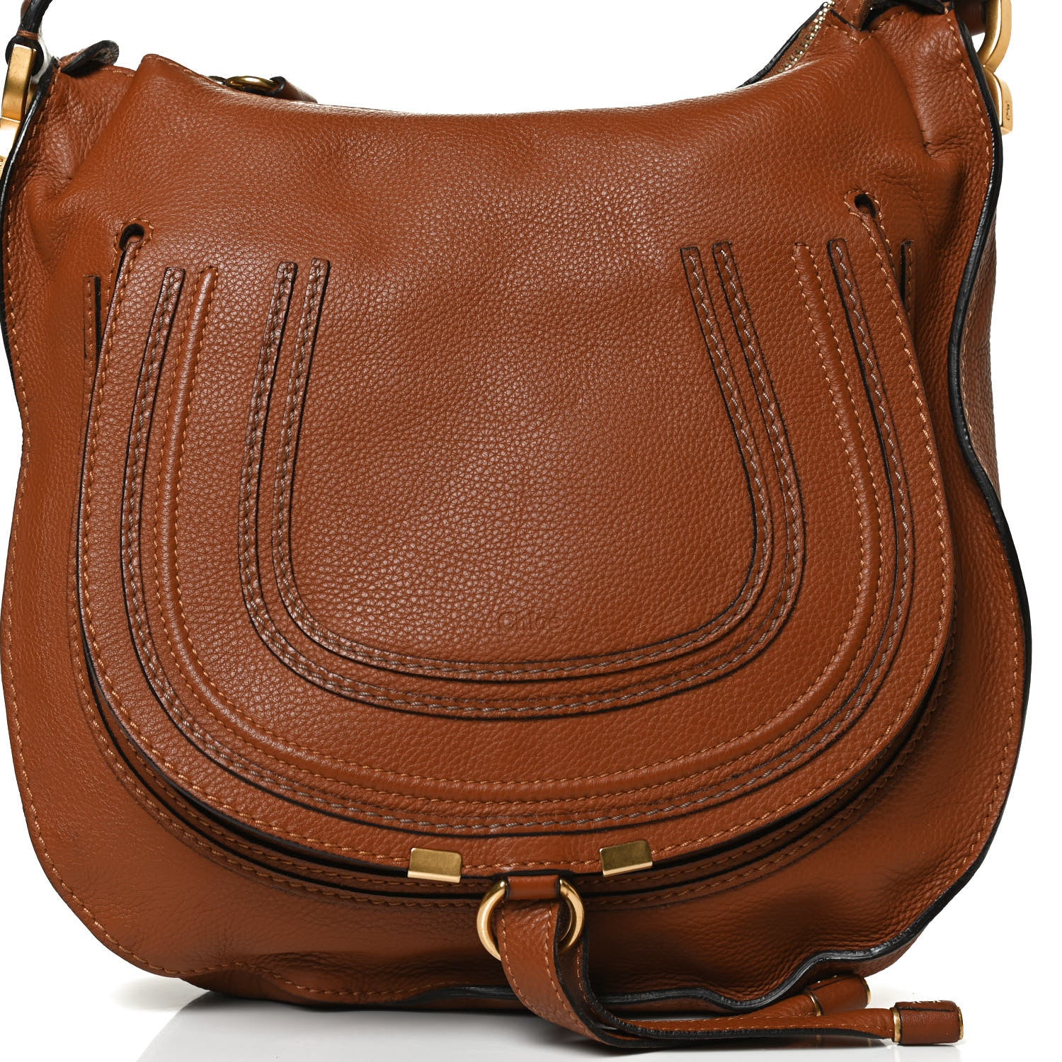 Chloe Calfskin Medium Marcie Hobo Tan 13 of 13
