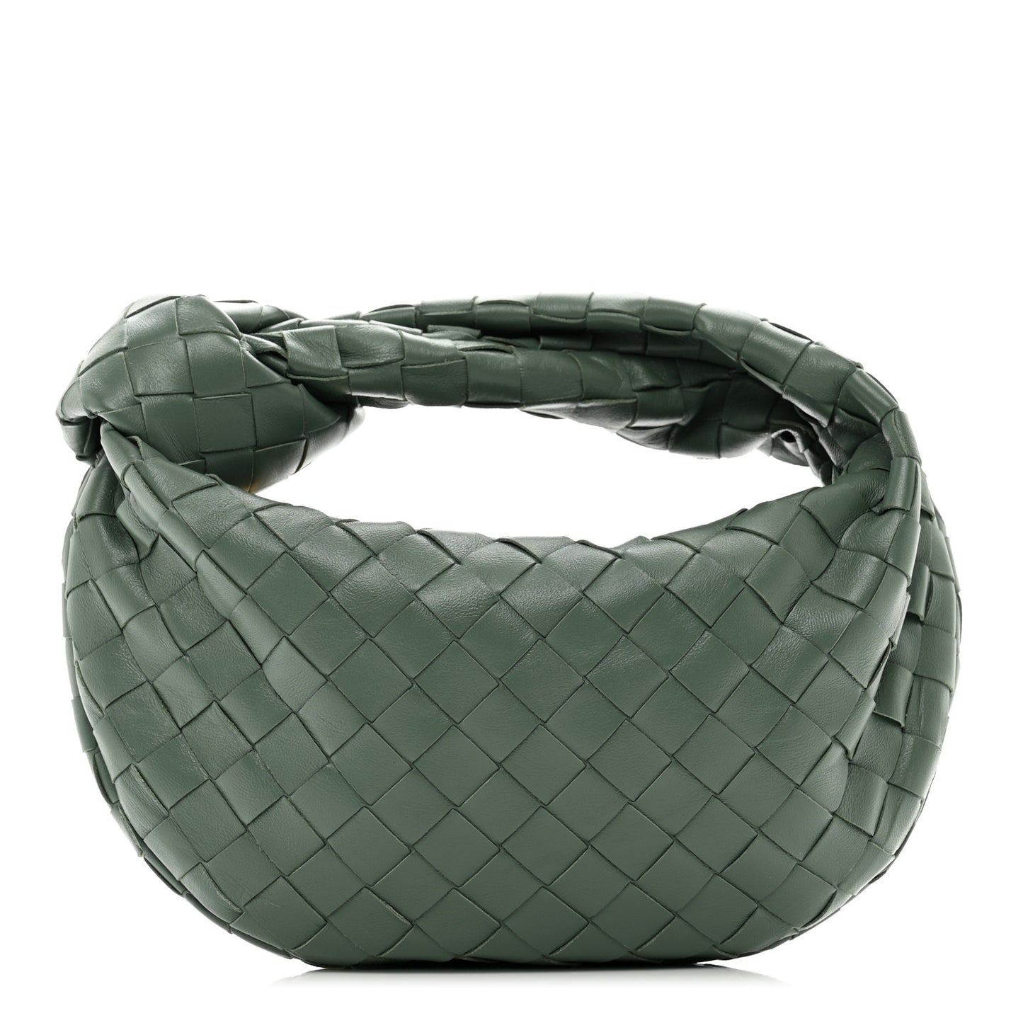 Nappa Intrecciato Mini Jodie Aloe