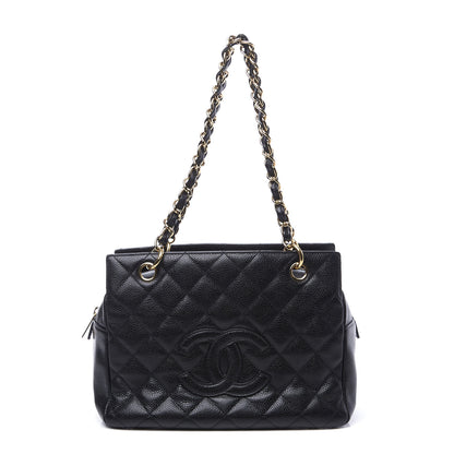 Chanel Caviar Quilted Petit Timeless Tote PTT Black 1 of 9