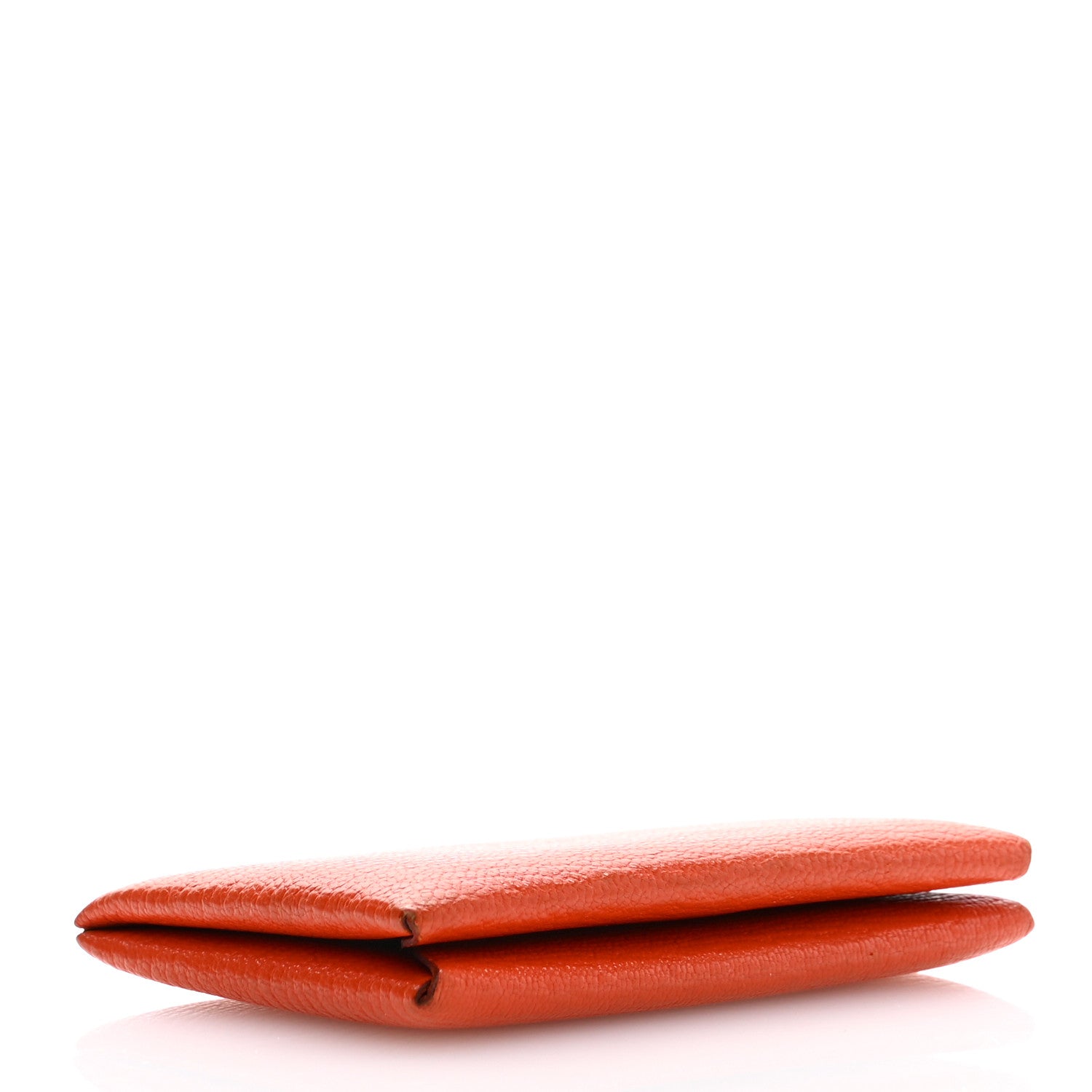 Hermes Chevre Mysore Calvi Card Case Feu 4 of 8