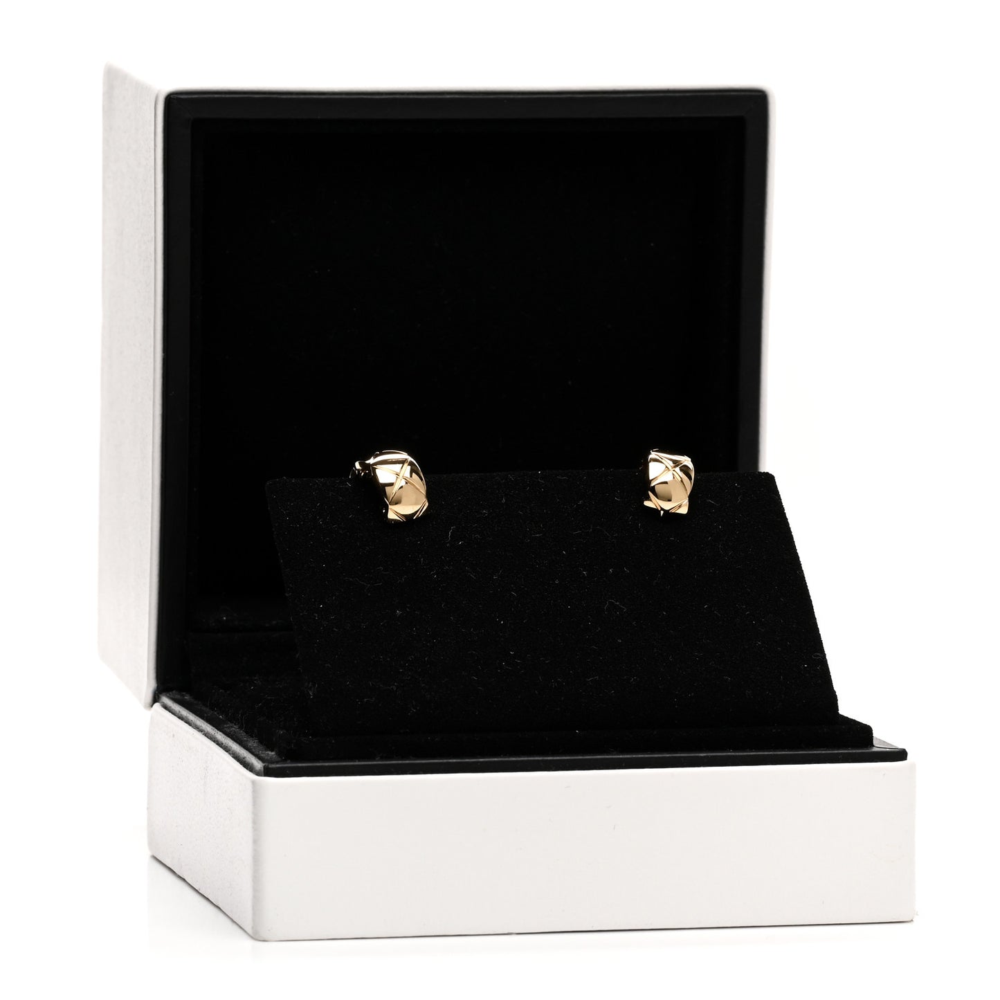 18K Yellow Gold Coco Crush Hoop Earrings