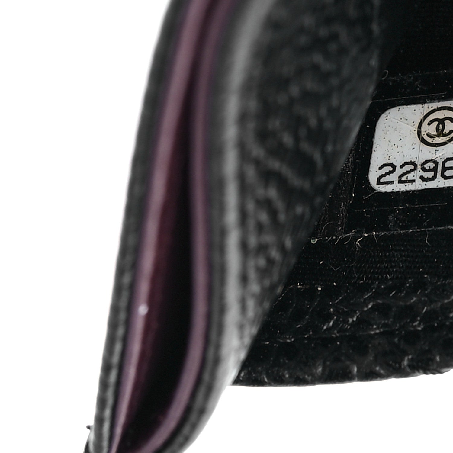 Chanel Caviar Quilted Card Holder Black 8 of 9