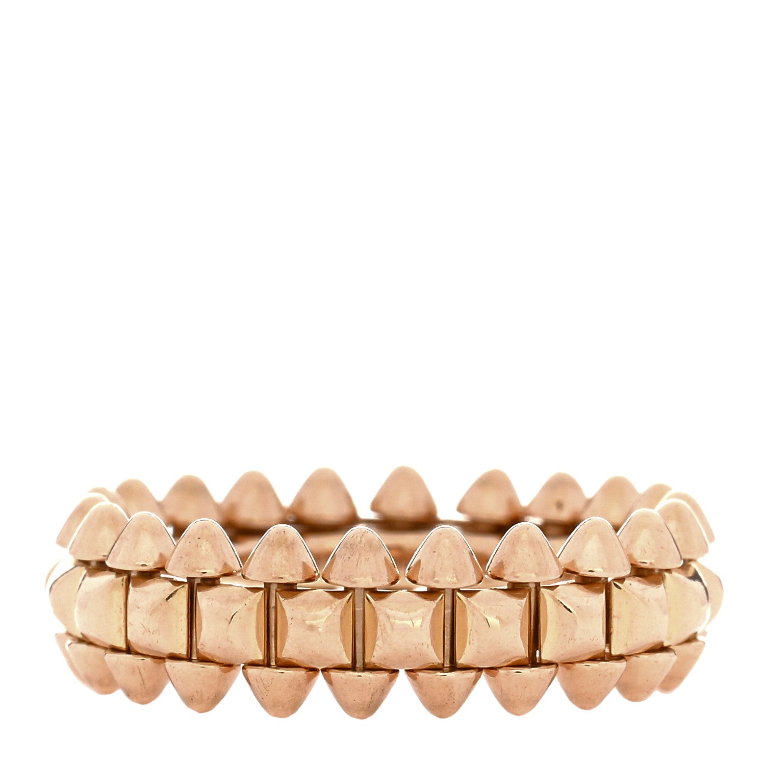 Cartier 18K Pink Gold SM Clash De Cartier Ring 51 5.75 1 of 5