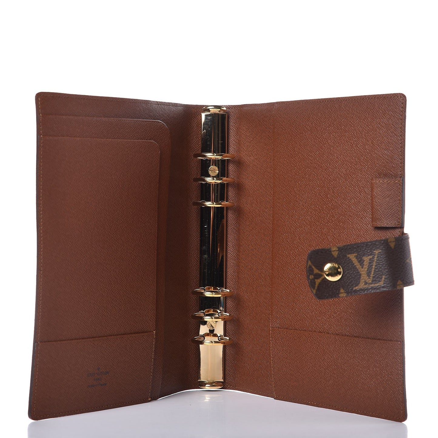 Monogram Large Ring Agenda Cover
