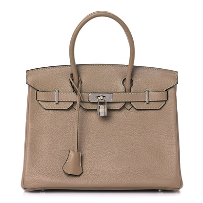 Hermes Togo Birkin 30 Gris Tourterelle 1 of 26