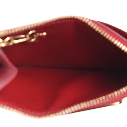 Louis Vuitton Vernis Key Pouch Pomme D'Amour 5 of 7
