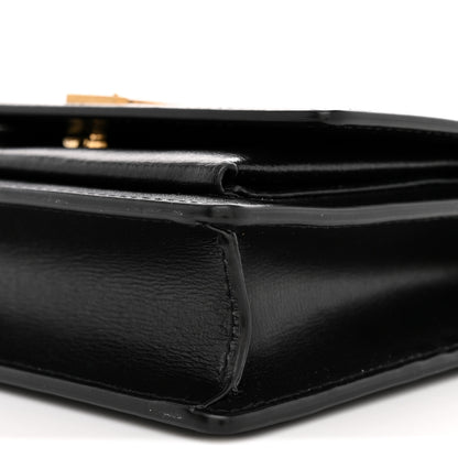 Saint Laurent Calfskin Monogram Sunset Chain Wallet Black 10 of 10