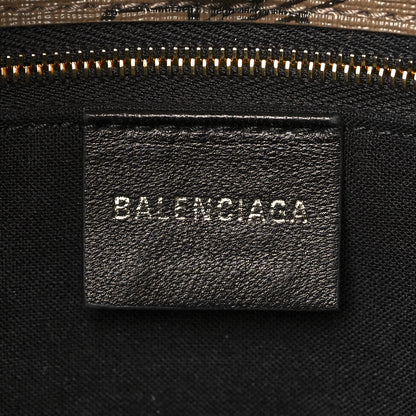 Balenciaga Coated Canvas BB Monogram Large Signature East West Shopper Bag Beige Brown 6 of 10