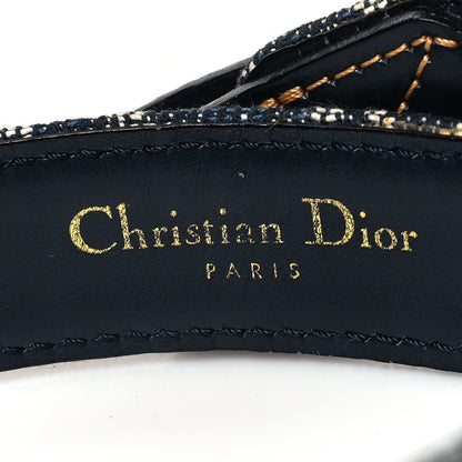 Christian Dior Monogram CD Belt 80 Blue 3 of 4