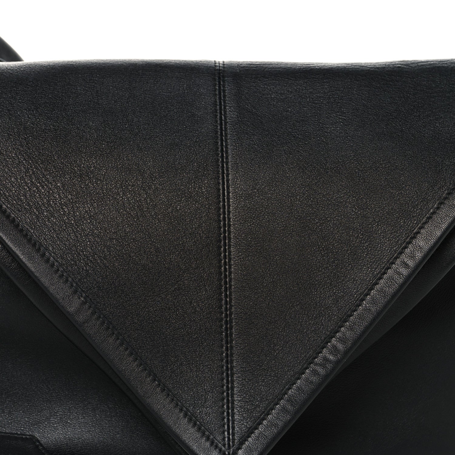 Bottega Veneta Silky Calfskin Medium Sawyer Messenger Bag Black 8 of 10
