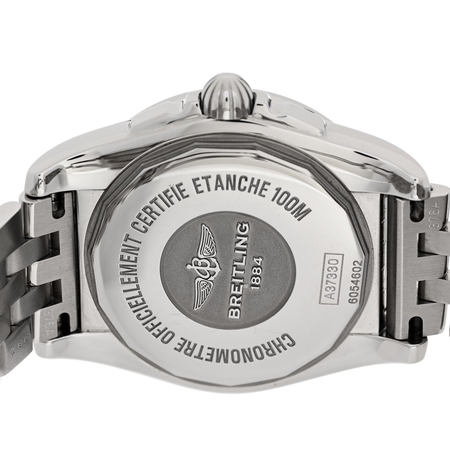 Stainless Steel Diamond Mother of Pearl 36mm Galactic Automatic Watch A37330