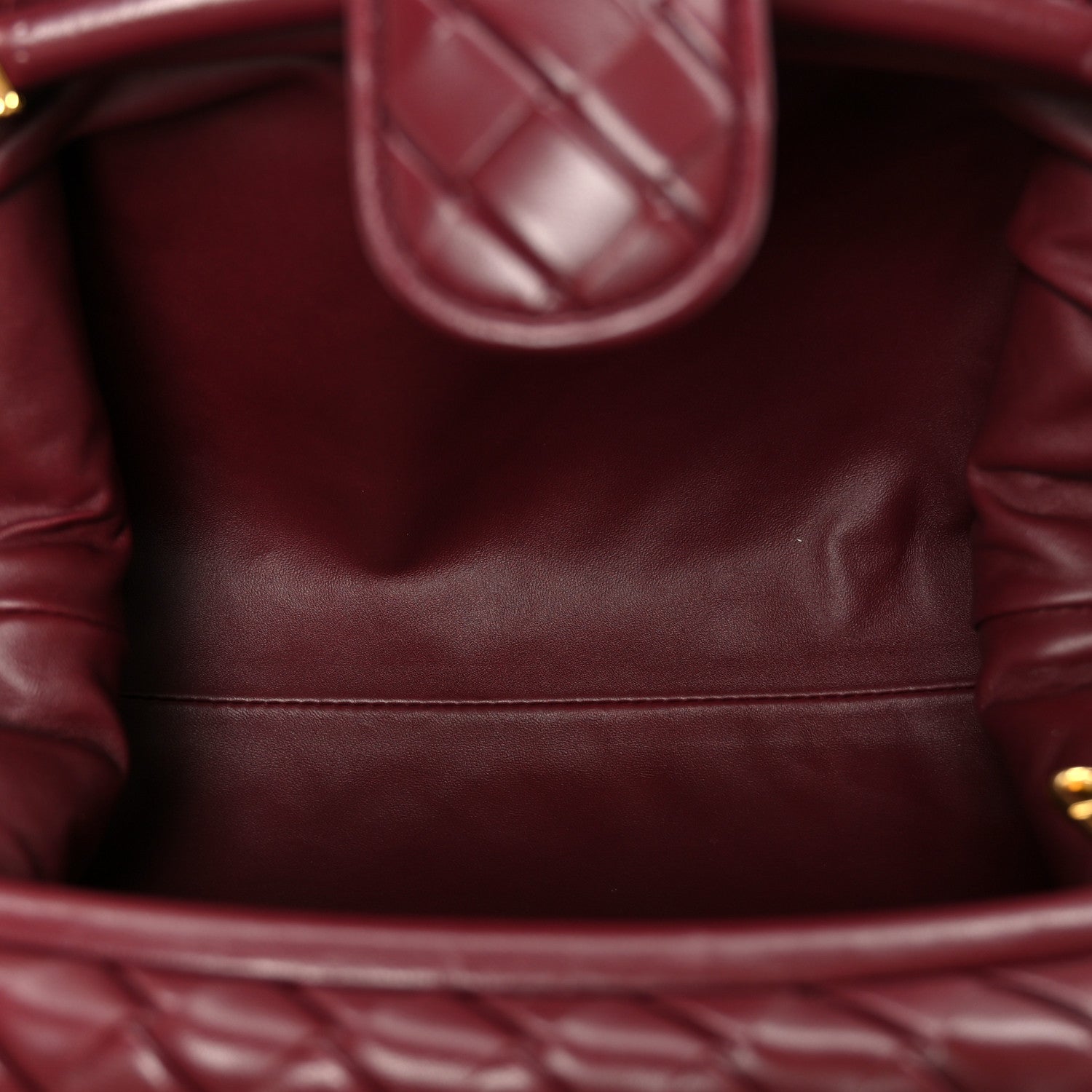 Bottega Veneta Nappa Intrecciato Teen The Lauren 1980 Clutch With Chain Barolo 5 of 11