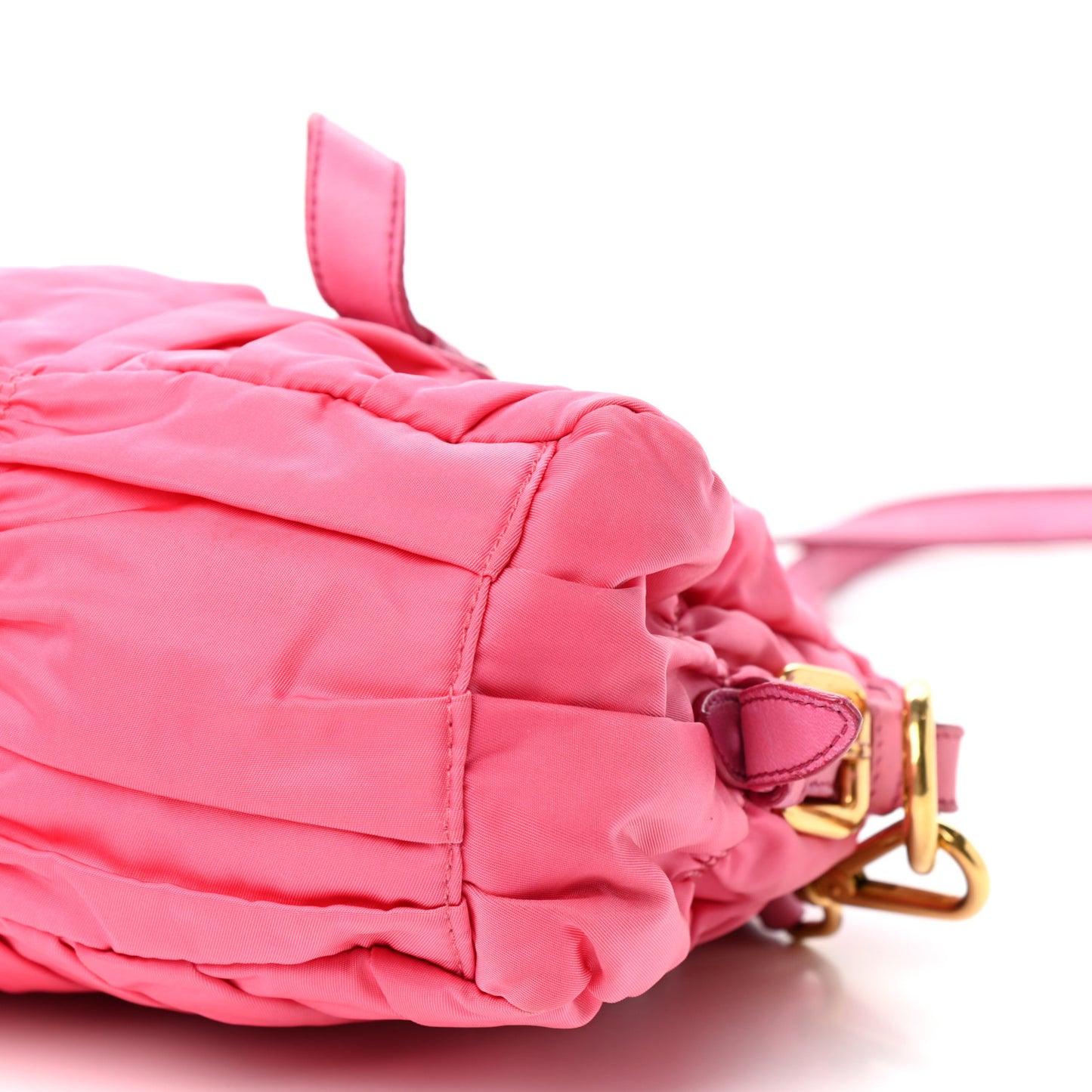 Tessuto Nylon Gaufre Satchel Petalo