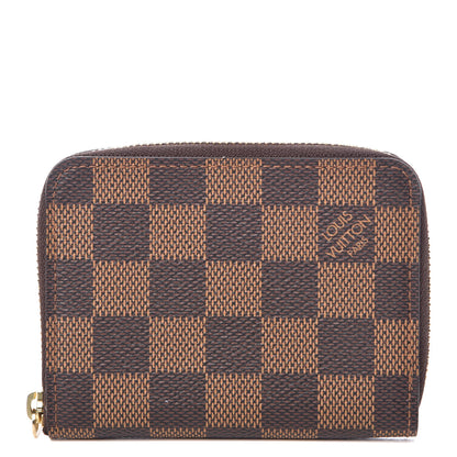 Louis Vuitton Damier Ebene Zippy Coin Purse 1 of 7