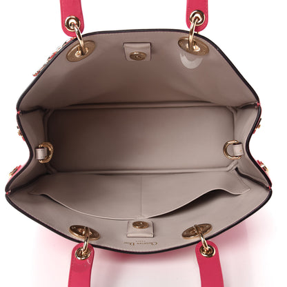 Christian Dior Smooth Calfskin Medium Diorissimo Tote Fuchsia 6 of 11