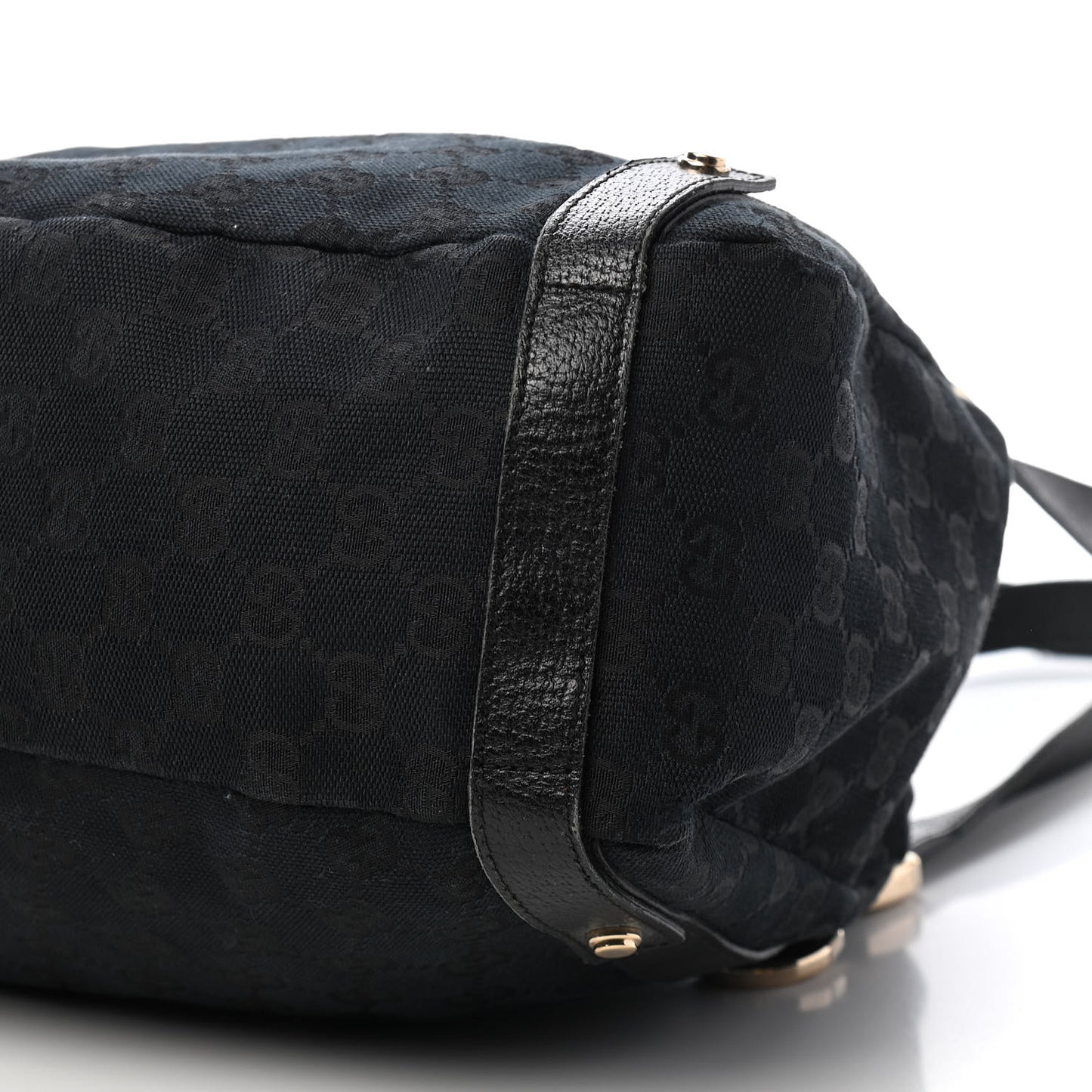 Monogram Medium Abbey Shoulder Bag Black