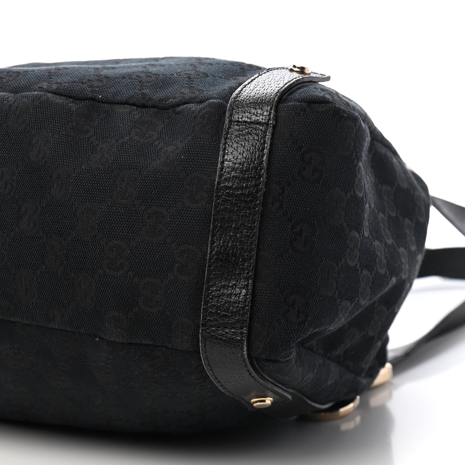 Gucci Monogram Medium Abbey Shoulder Bag Black 9 of 11