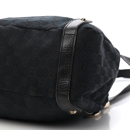 Gucci Monogram Medium Abbey Shoulder Bag Black 9 of 11