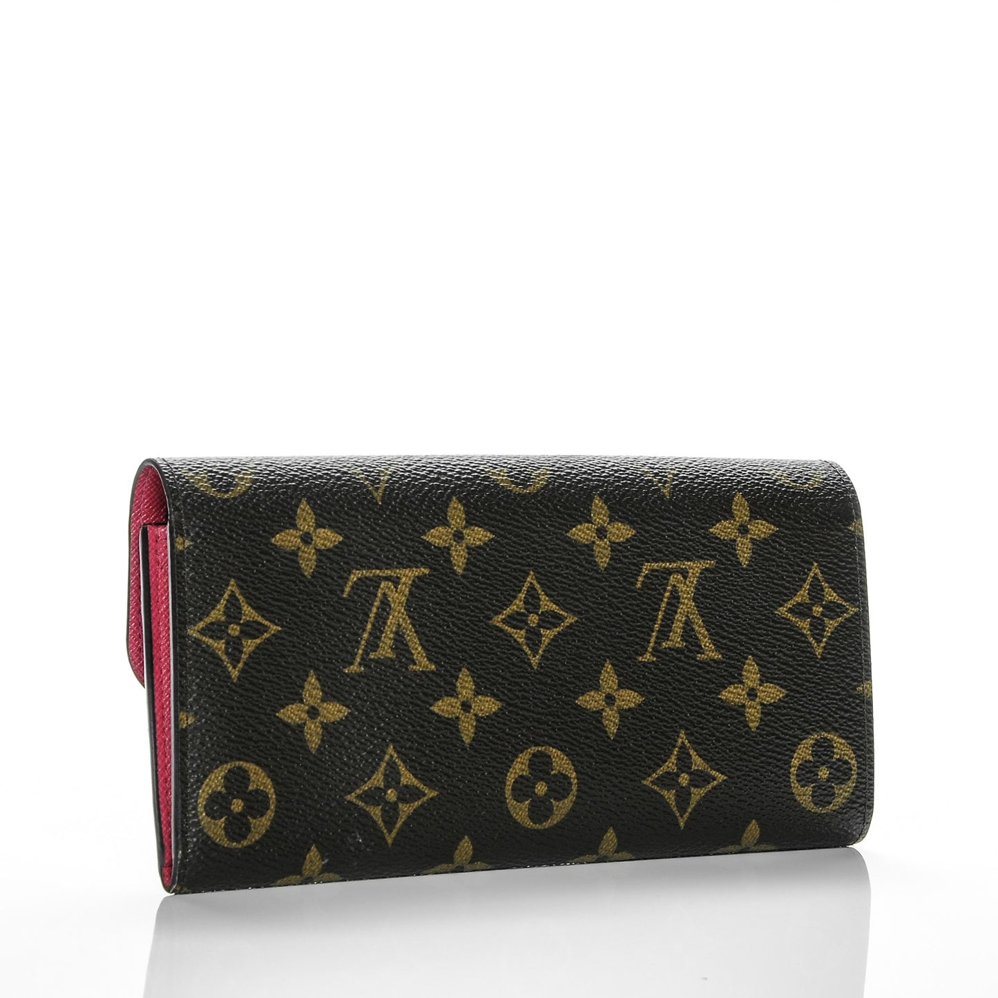 Monogram Emilie Wallet Hot Pink