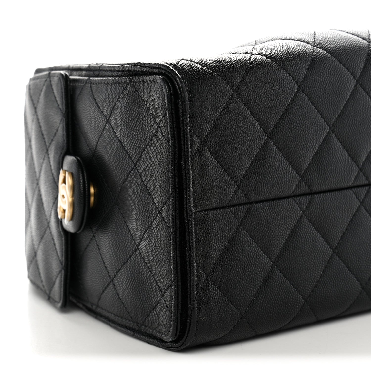 Chanel Caviar Quilted Small Chanel 25 Handbag Black 9 of 10