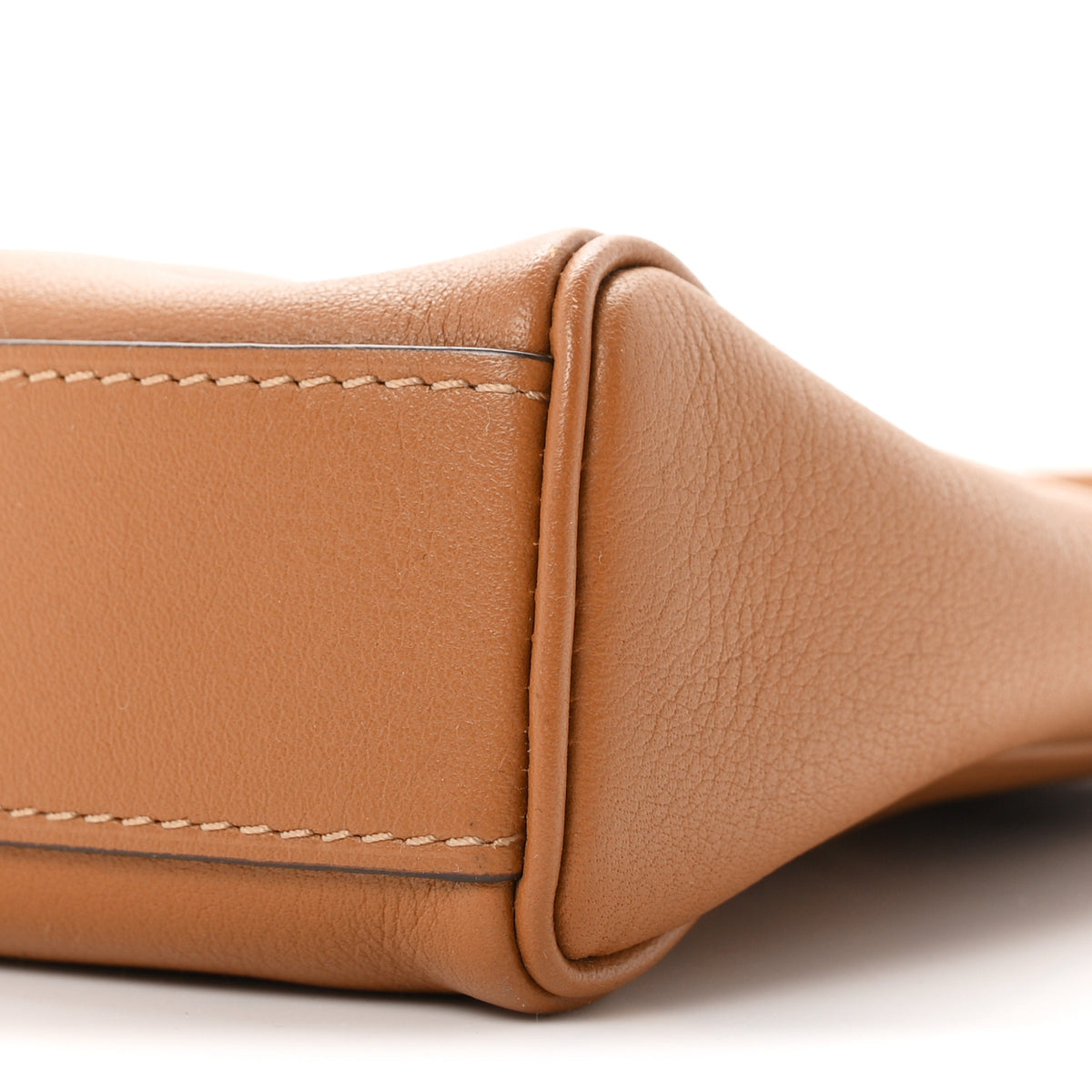 Calfskin Louise Pochette Camel