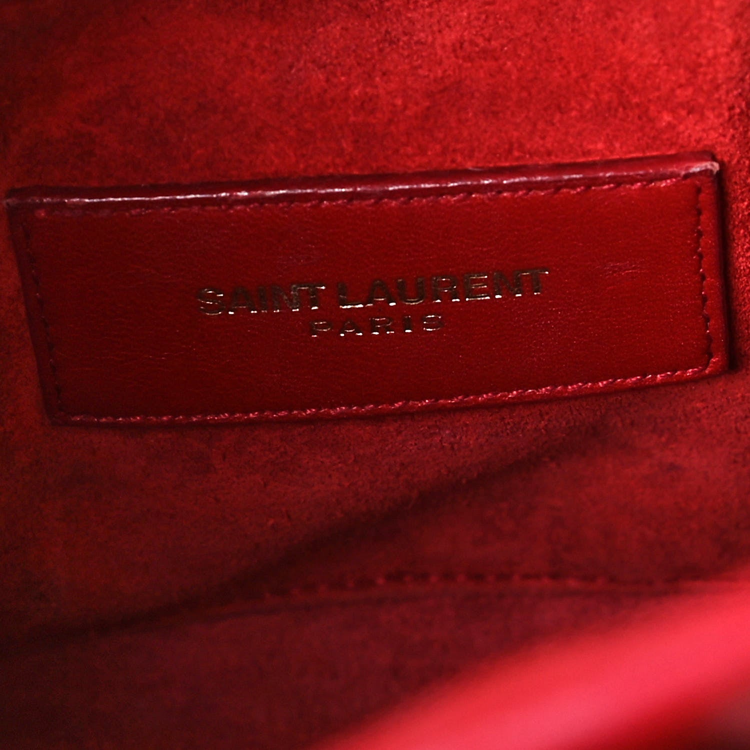 Saint Laurent Calfskin Nano Sac De Jour Lipstick Red 6 of 11