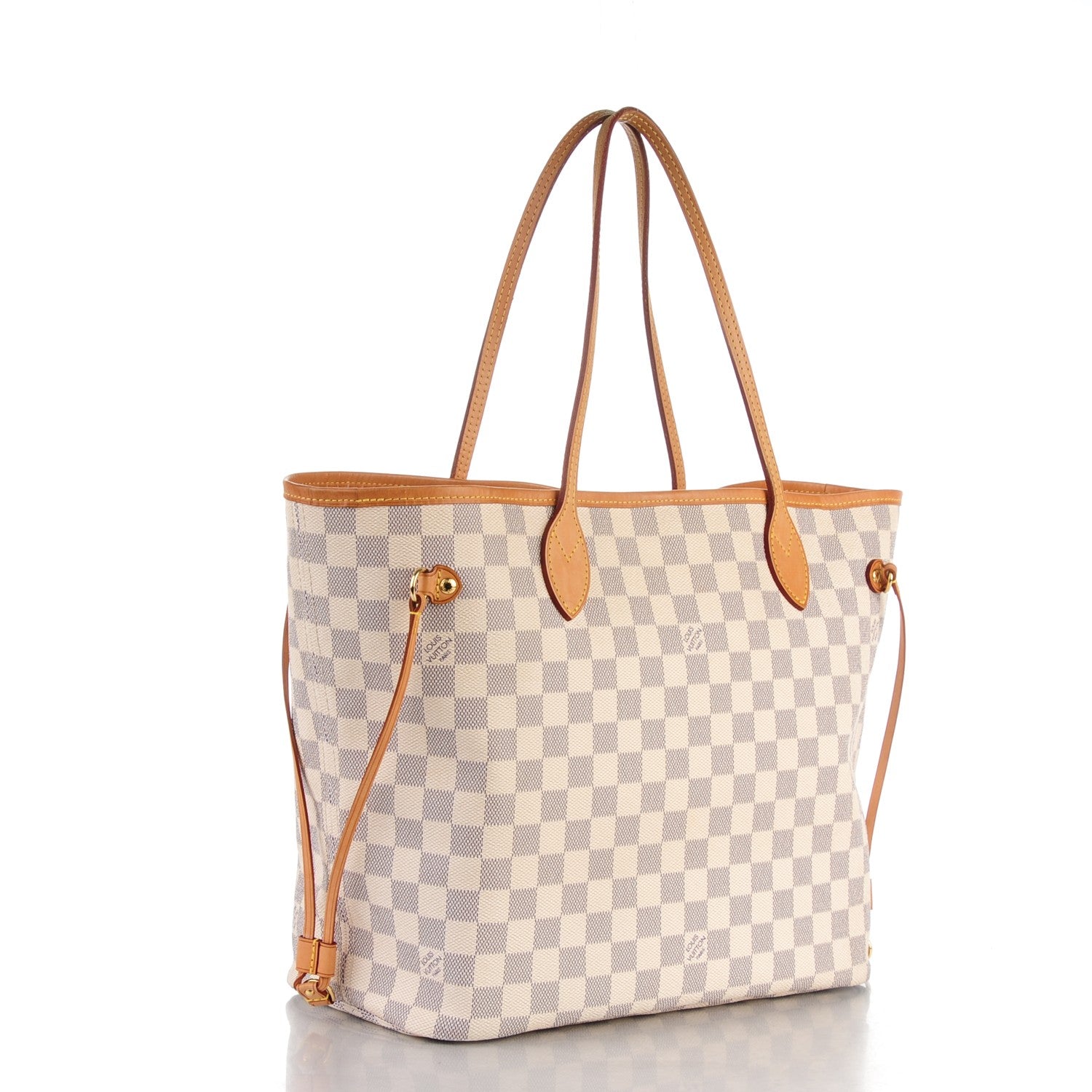Louis Vuitton Damier Azur Neverfull MM 3 of 8