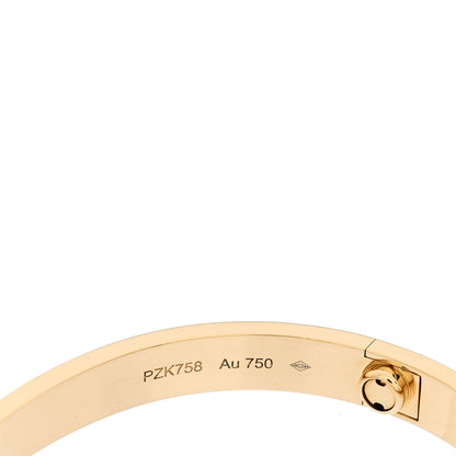 Cartier 18K Yellow Gold LOVE Bracelet 17 5 of 6