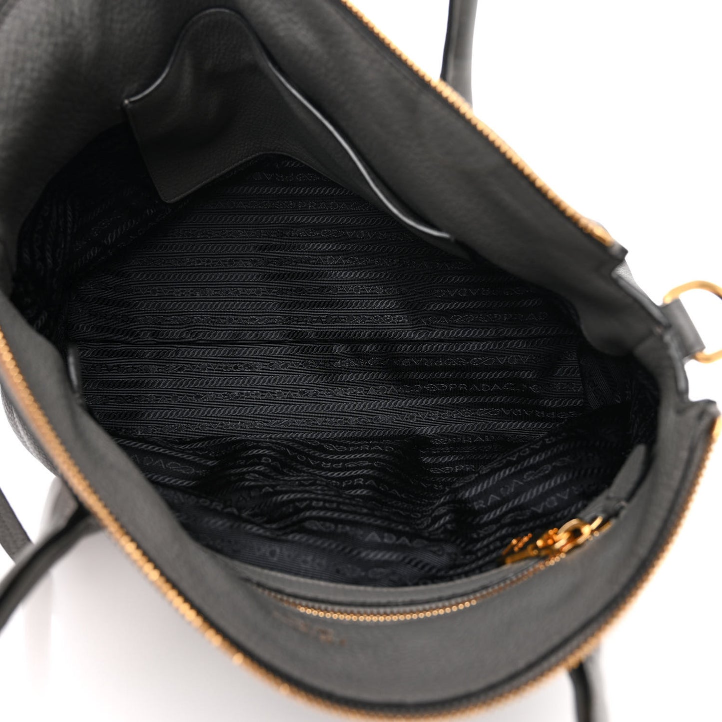 Vitello Daino Shopping Tote Marmo