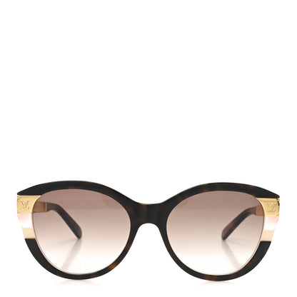 Louis Vuitton Acetate Petit Soupcon Cat Eye Sunglasses Z1858W Light Tortoisehell 2 of 7