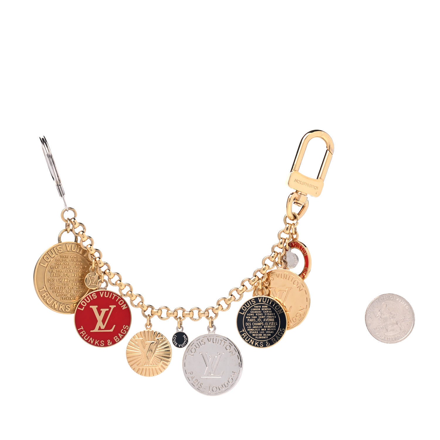 Louis Vuitton Trunks and Bags Chaine Bag Charm Multicolor 2 of 3