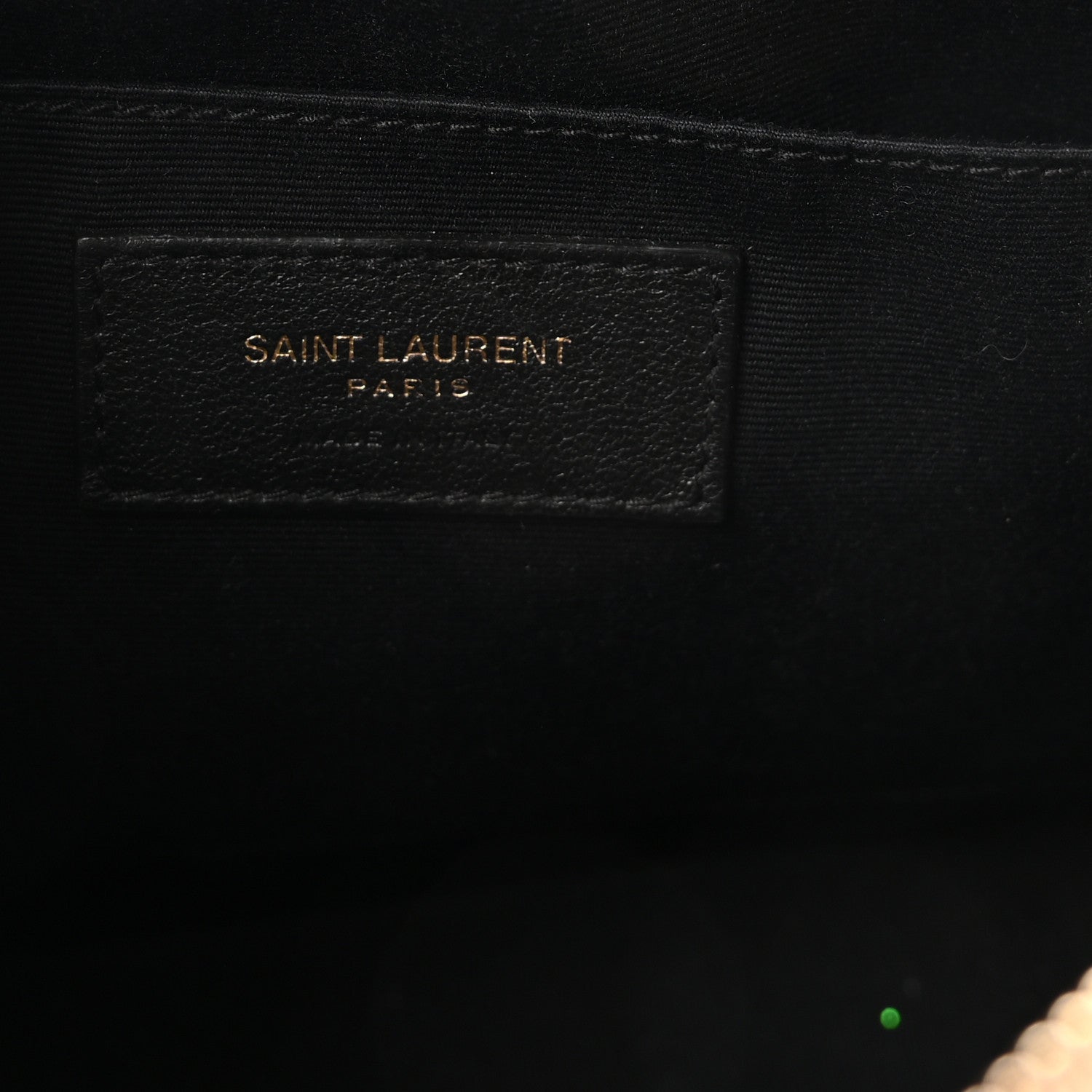 Saint Laurent Calfskin Matelasse Monogram Lou Camera Bag Opyum Red 6 of 10