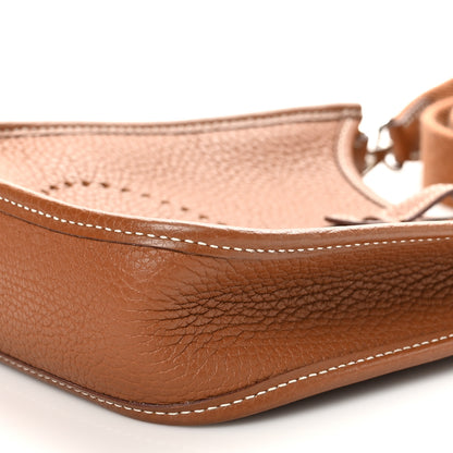 Hermes Taurillon Clemence Evelyne TPM Gold 10 of 11