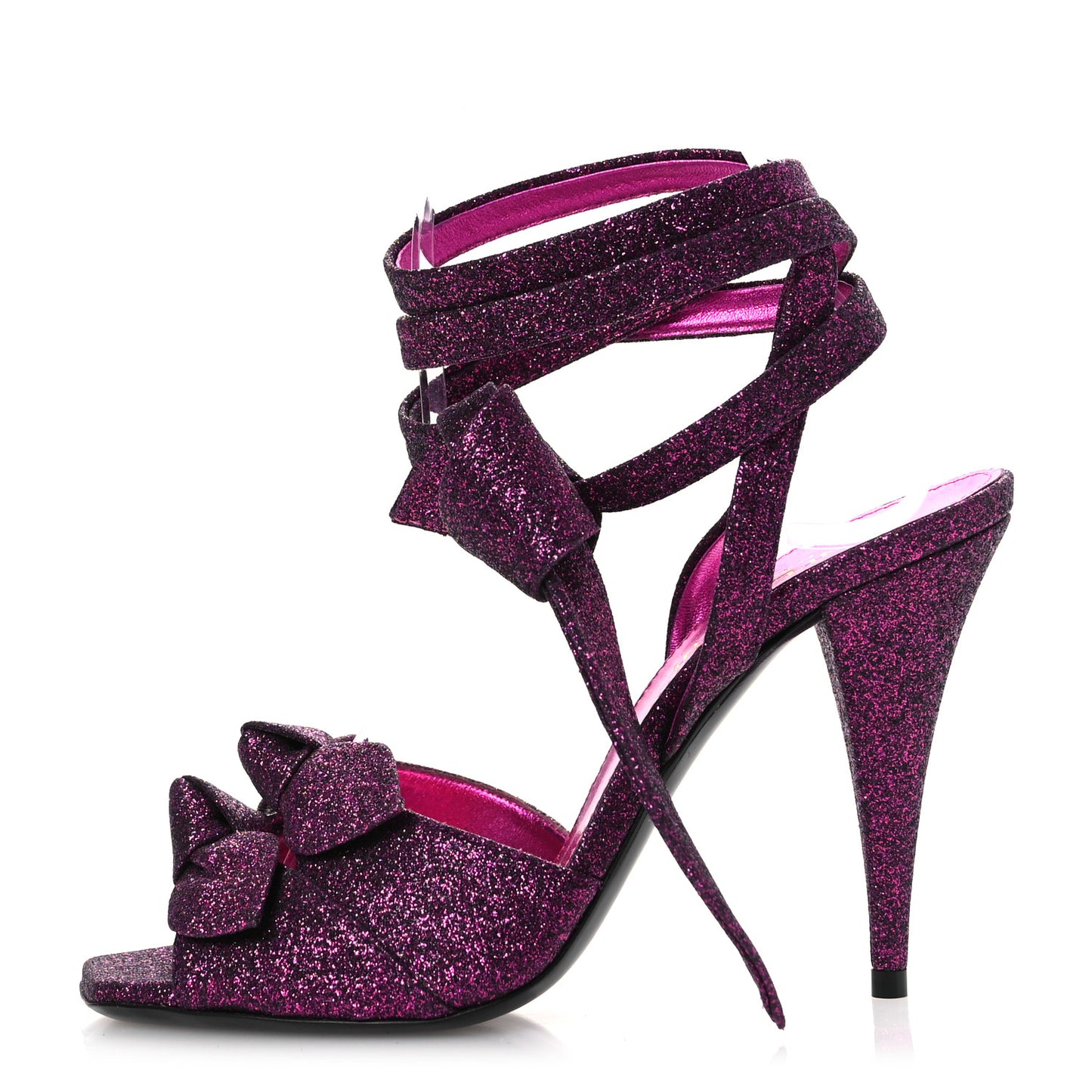 Bright Hasar Kiki 100 Ankle Strap Sandals 36.5 Fucxia