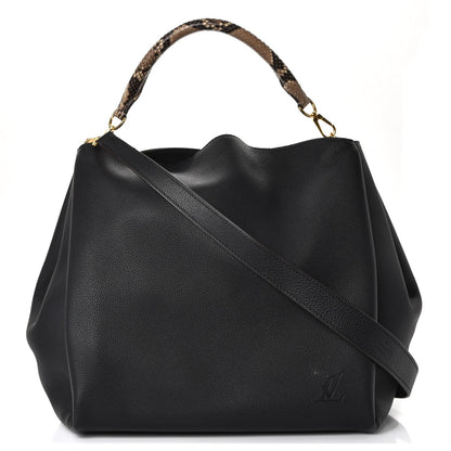 Louis Vuitton Veau Cachemire Python Babylone MM Black 1 of 12