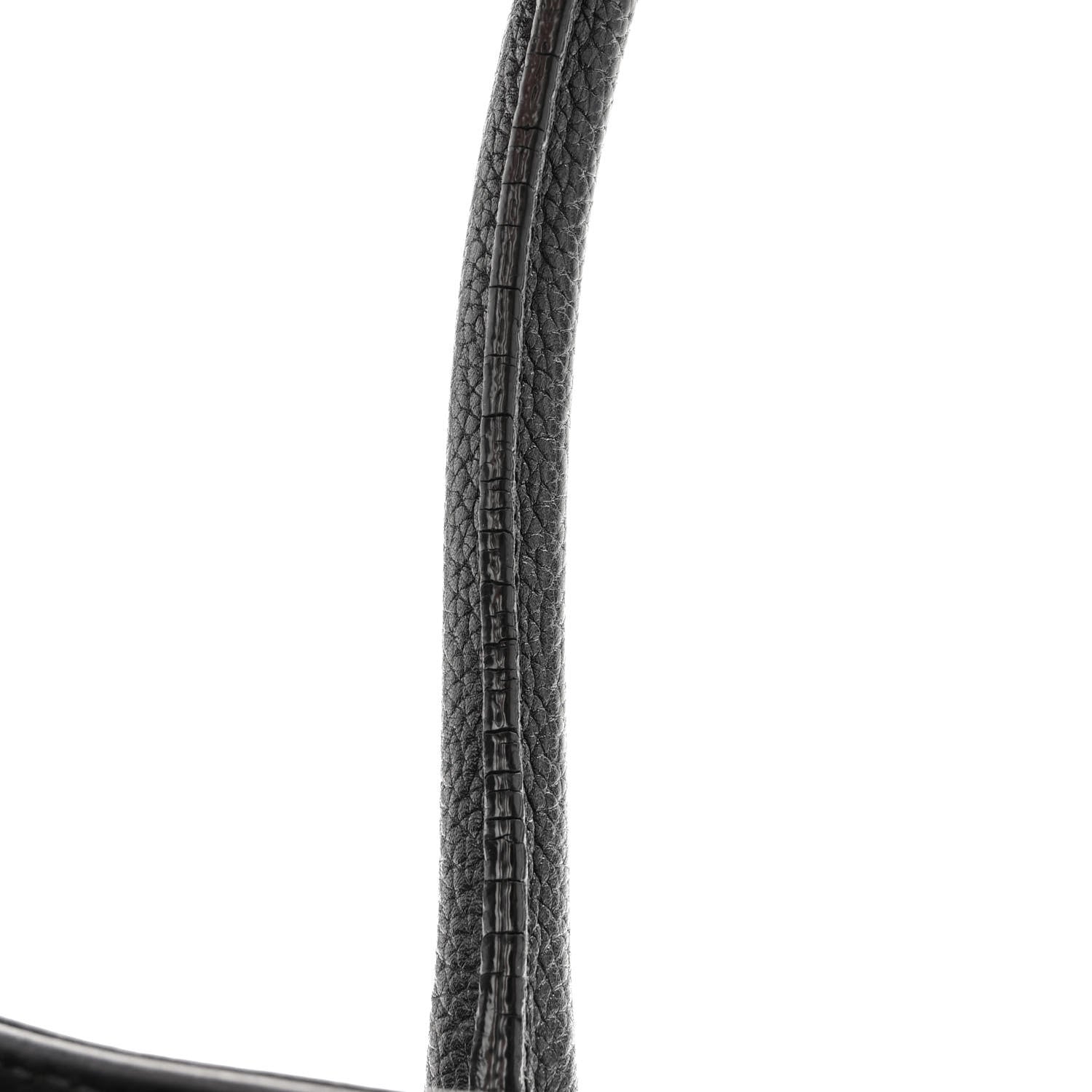 Chanel Calfskin Cerf Executive Shopper Tote Black 10 of 11
