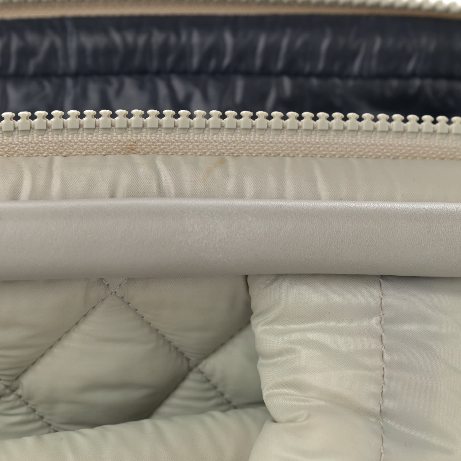 Chanel Nylon Coco Cocoon Bowler White 11 of 13
