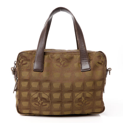 Chanel Nylon Mini Travel Tote Brown 1 of 18