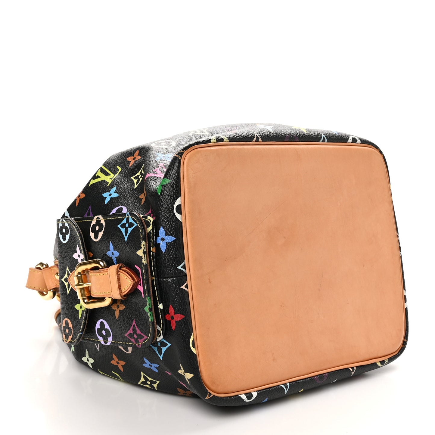 Monogram Multicolor Petit Noe Black