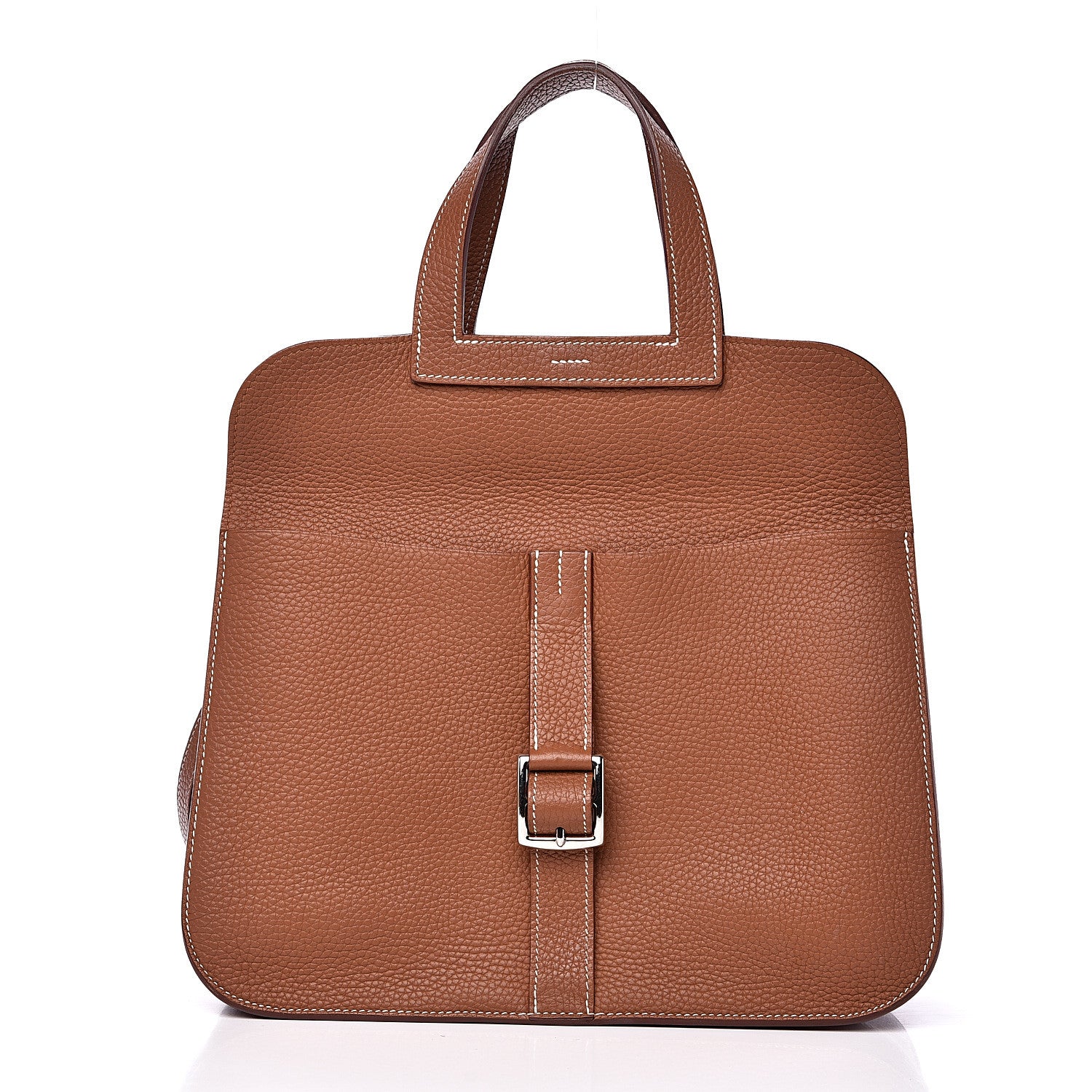 Hermes Taurillon Clemence Halzan 31 Gold 2 of 10