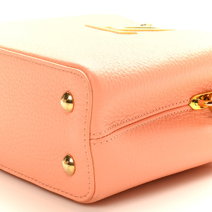 Louis Vuitton Taurillon Mini Capucines Abricot 9 of 9