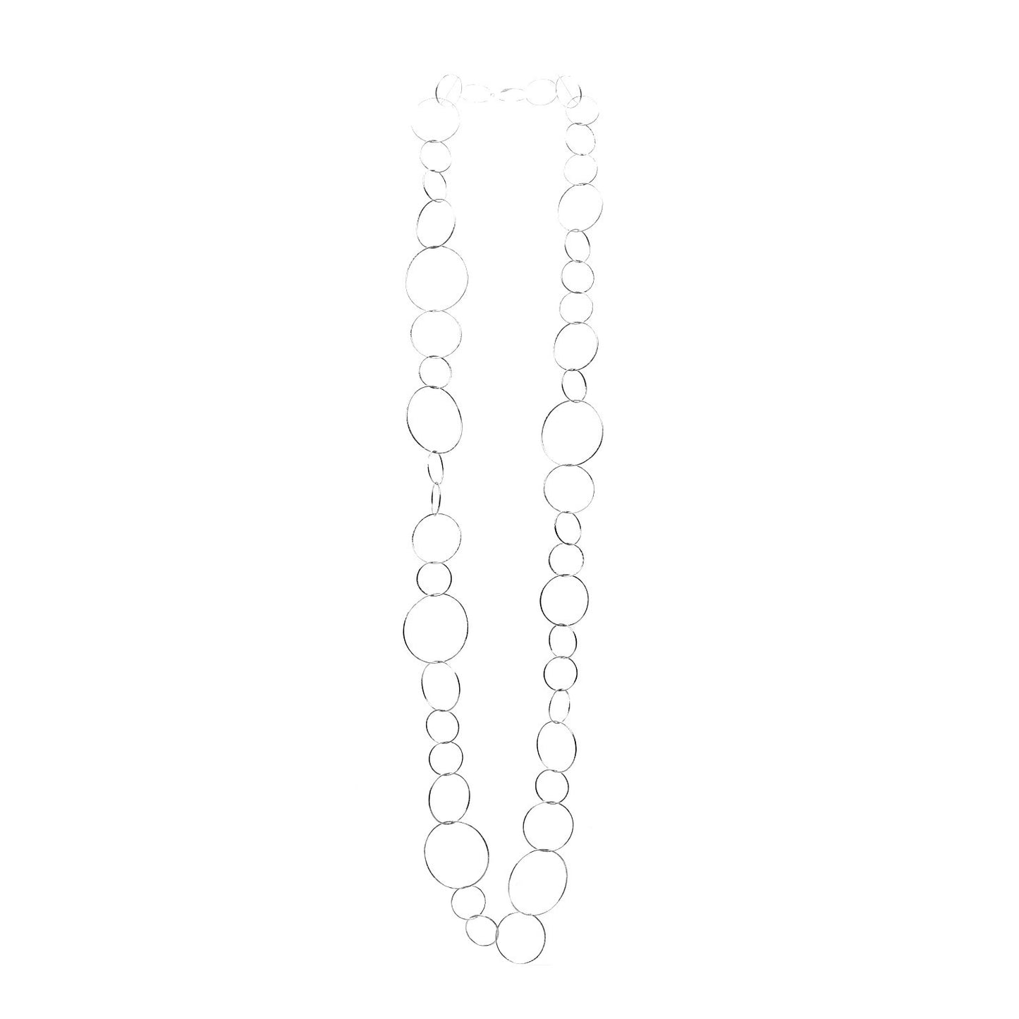 Sterling Silver Paloma Picasso Hammered Link Necklace