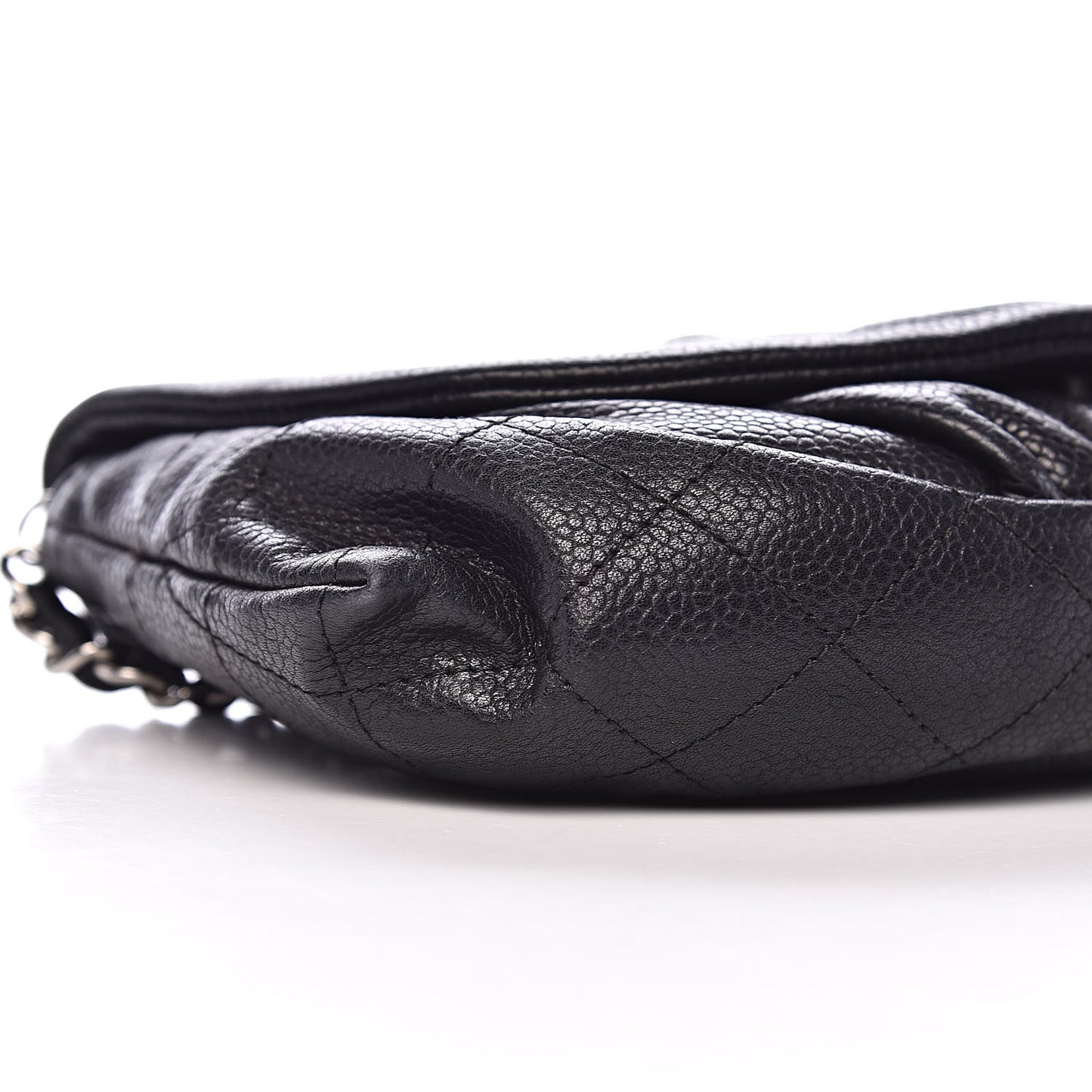 Caviar Half Moon Wallet On Chain WOC Black