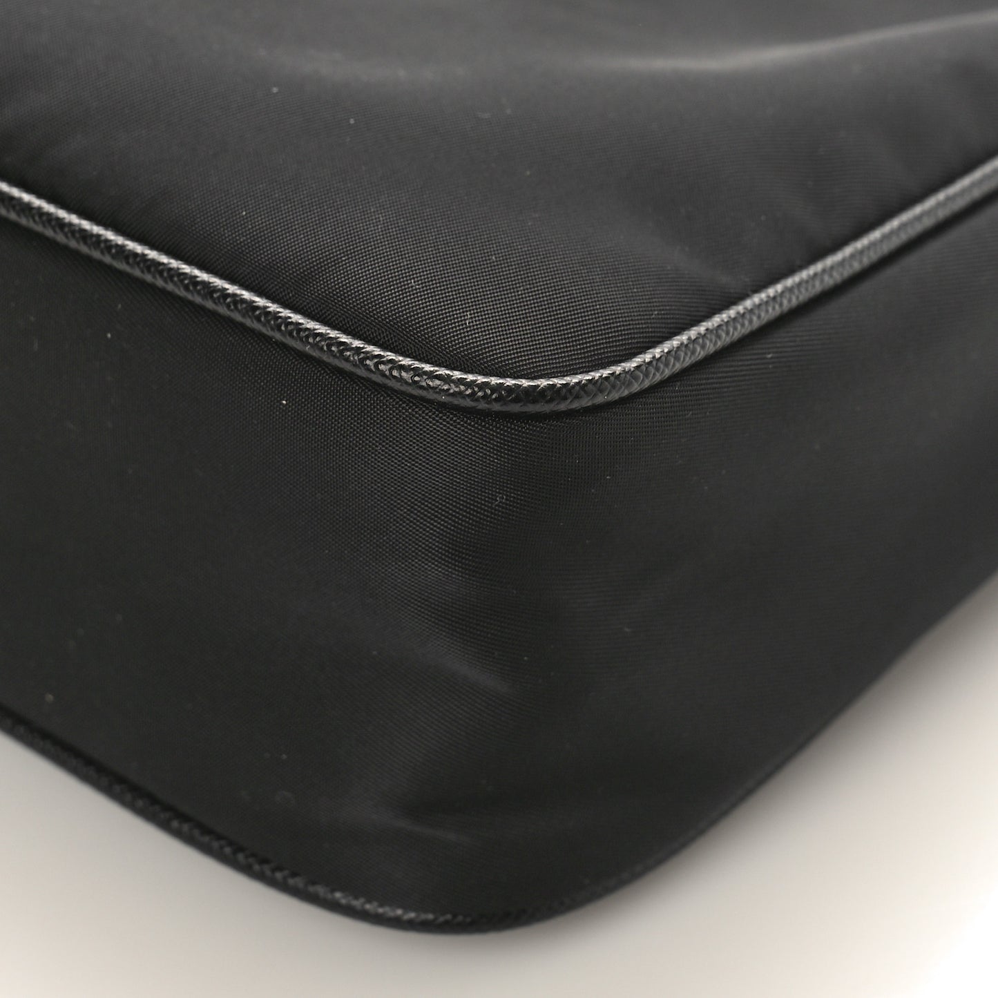 Tessuto Nylon Saffiano Mini Re-Edition 2005 Bag Black