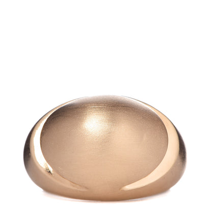 Bulgari 18K Yellow Gold BVLGARI Dome Ring 52 6 1 of 5