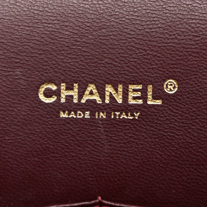 Chanel Lambskin Quilted Maxi Double Flap Black 6 of 13
