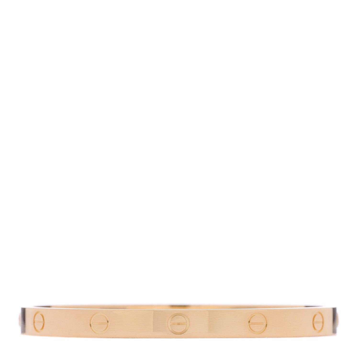 Cartier 18K Yellow Gold LOVE Bracelet 19 1 of 5
