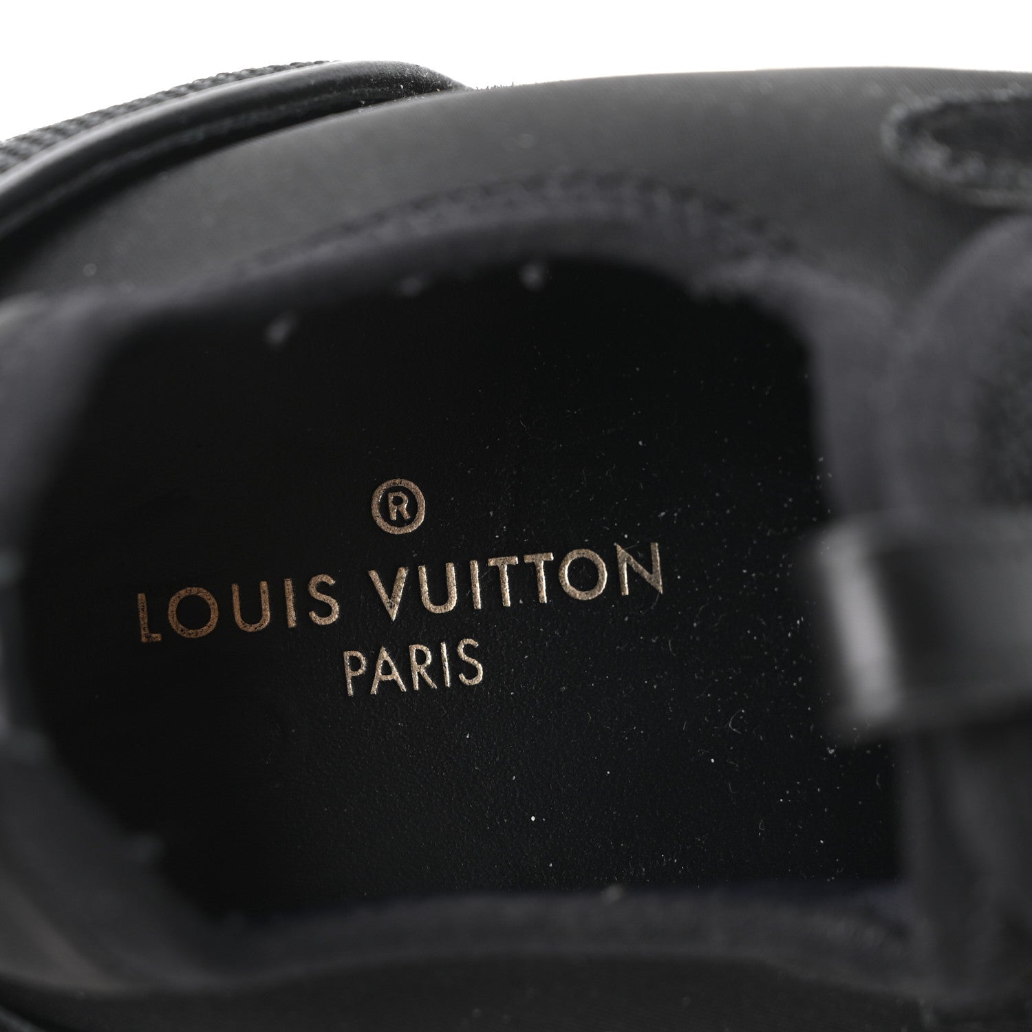 Louis Vuitton Calfskin Run Away Sneakers 38.5 Black 8 of 9
