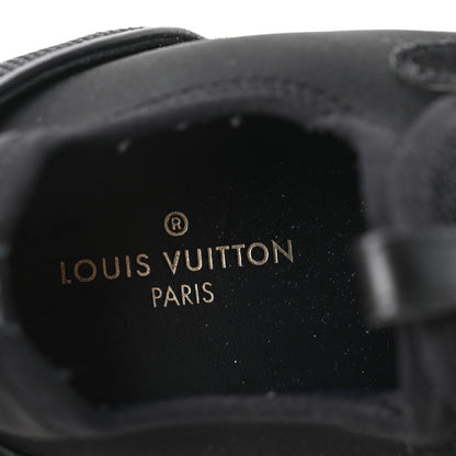 Louis Vuitton Calfskin Run Away Sneakers 38.5 Black 8 of 9
