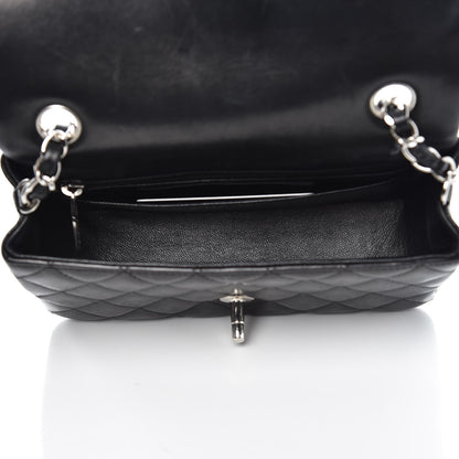 Chanel Lambskin Quilted Mini Rectangular Flap Black 5 of 11